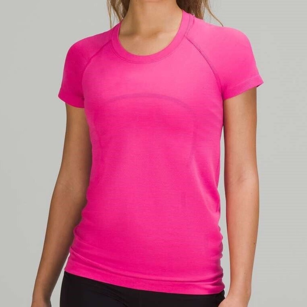 RARE 🍋LULULEMON🍋 Swiftly Tech 2.0 Short Sleeve Top 6 Sonic Pink